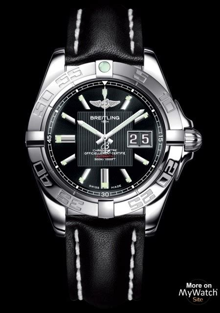 breitling galactic 41 manual|breitling galactic 41 leather strap.